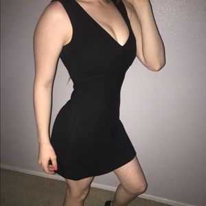 bebe black dress